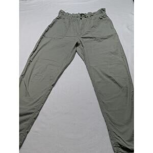 Abercrombie & Fitch Womens Pants Green Size Large Utility High Rise‎ 100% Cotton